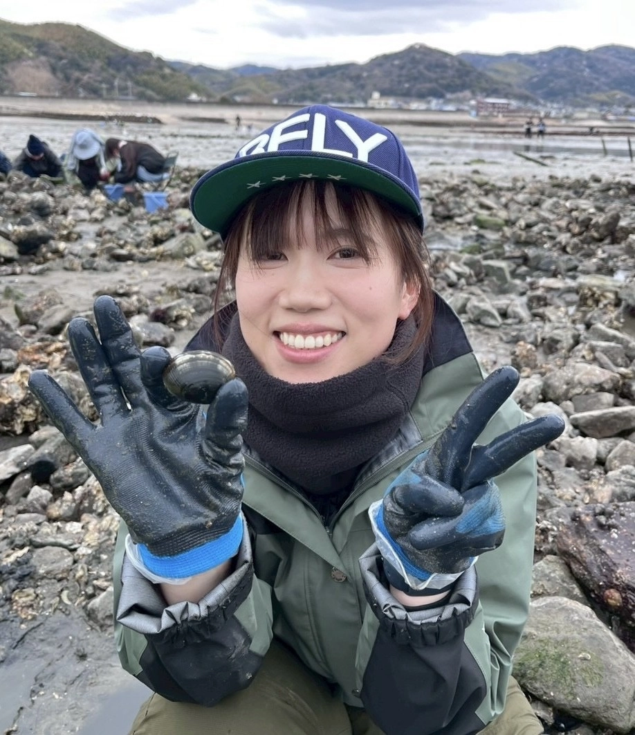 大型アサリ獲れます！