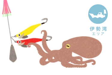 伊勢湾　船タコ釣り