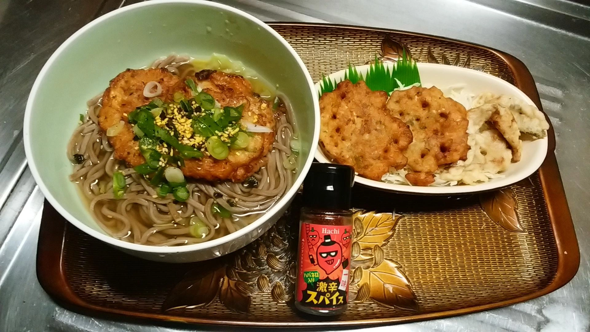 かき揚げそば！！！