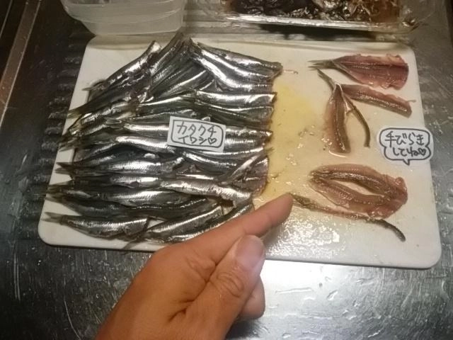 手開き
