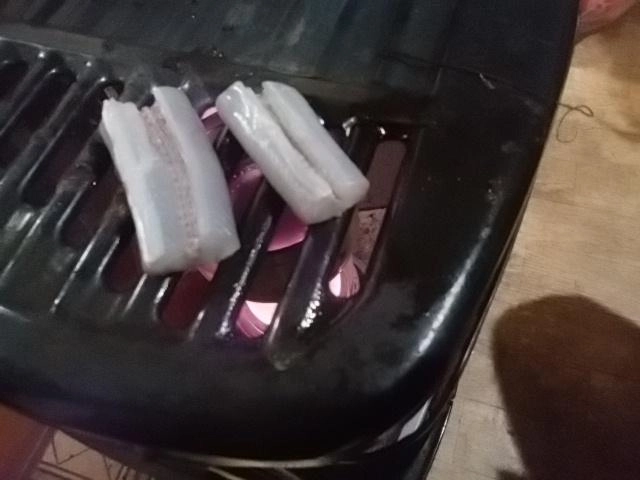 ストーブ焼き
