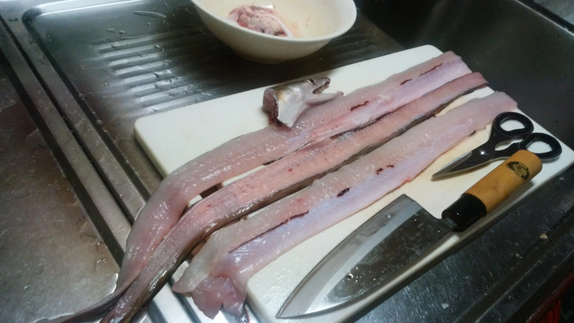 もう普通に三枚おろしデス!