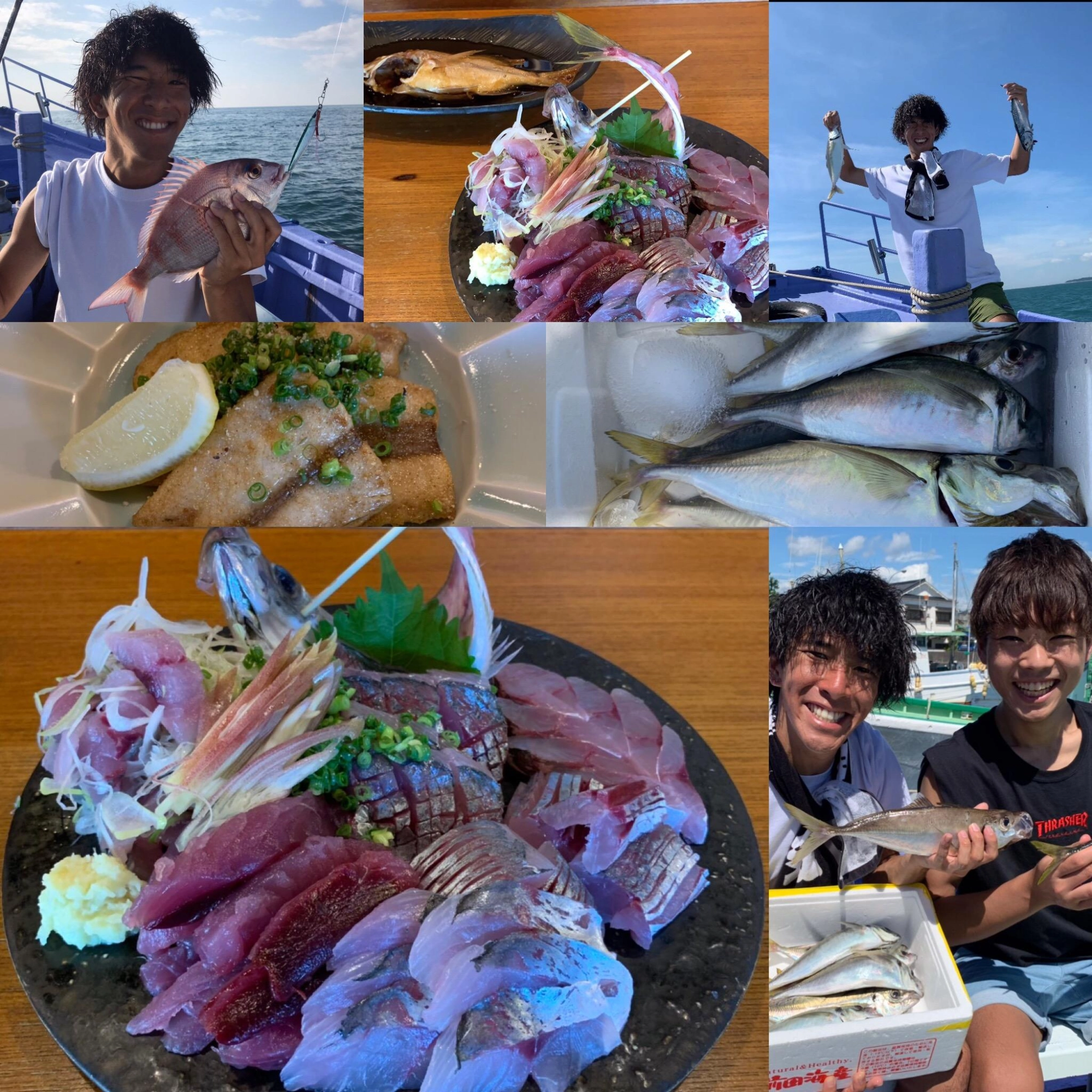 船デビュー
からの宴