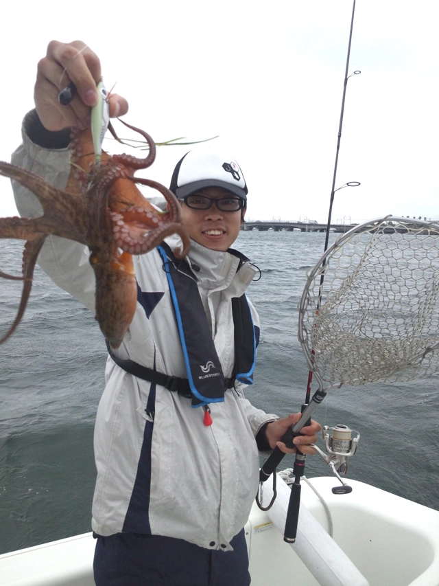 やっぱり信頼のあるウルトラスッテレーザーは浜名湖タコには最強です！