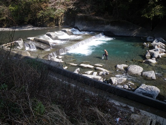 写真：熊切川　長蔵寺