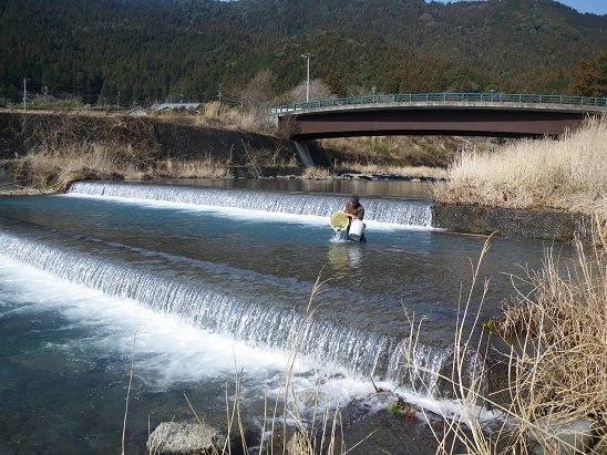 写真：熊切川　長蔵寺
