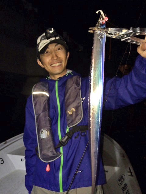 タチウオはこれからどんどんサイズアップしていきます！！