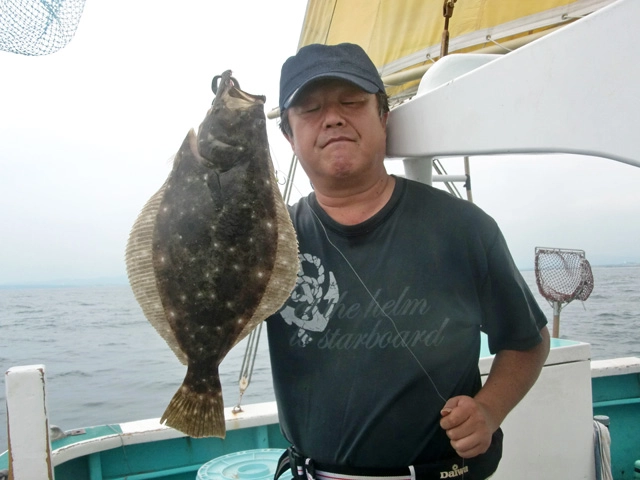 昭さんデカイからヒラメが・・・