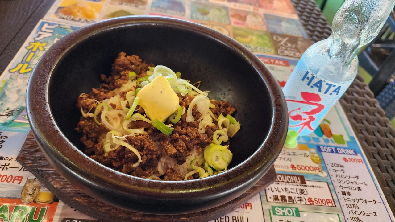 海の家　ご飯