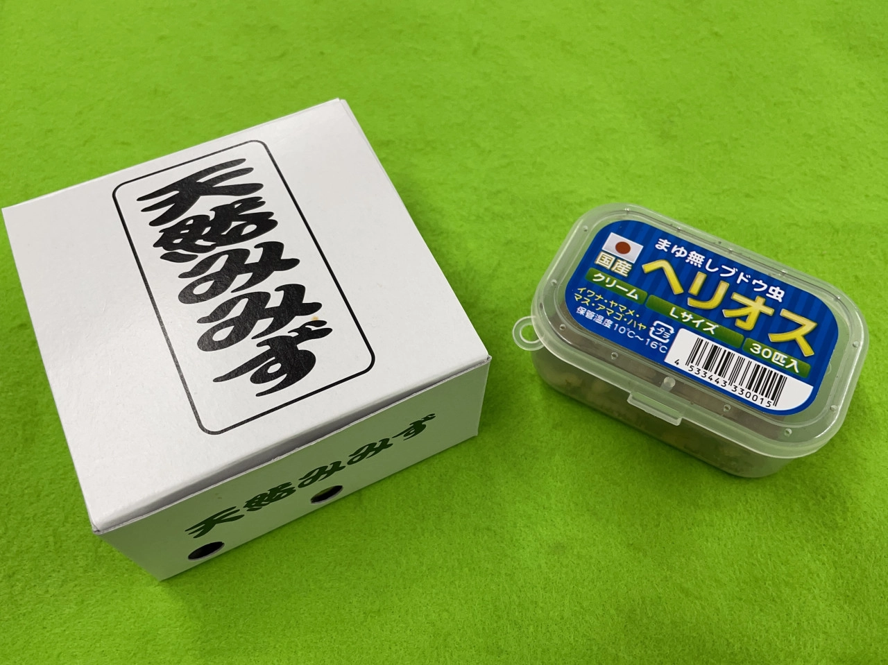 天然ミミズ　ブドウ虫