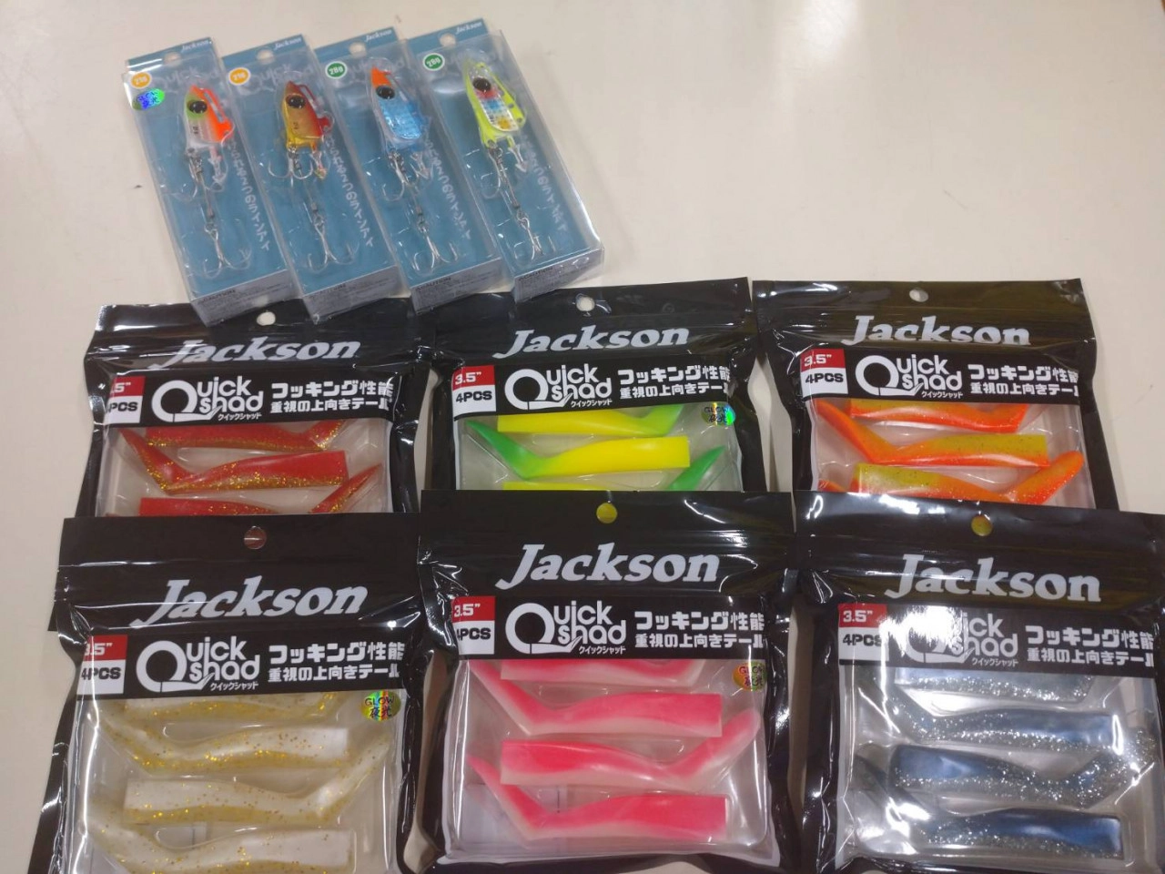 ジャクソン注目！NEWサーフ用ワーム入荷です！