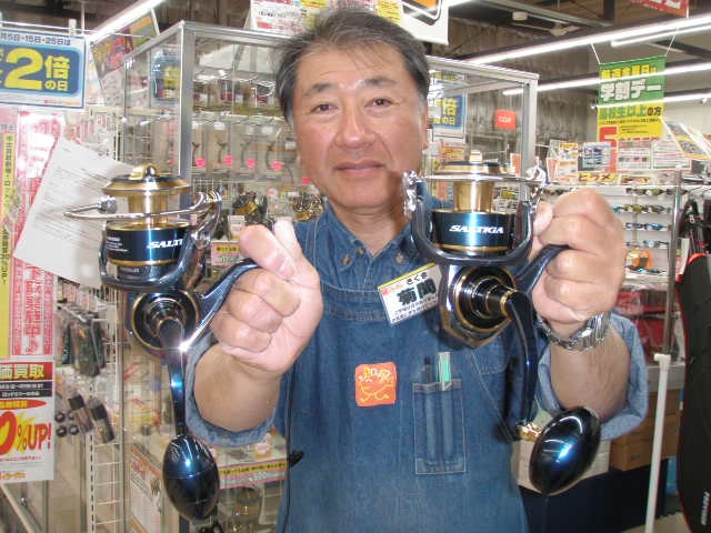 菊間おすすめ新製品リール
NEWソルティガ入荷しました。