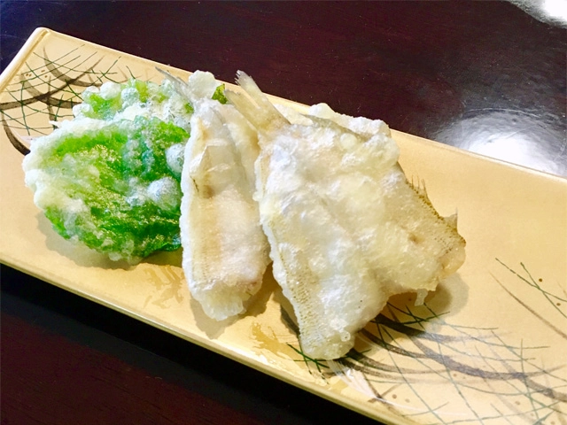 シロギスの天ぷら