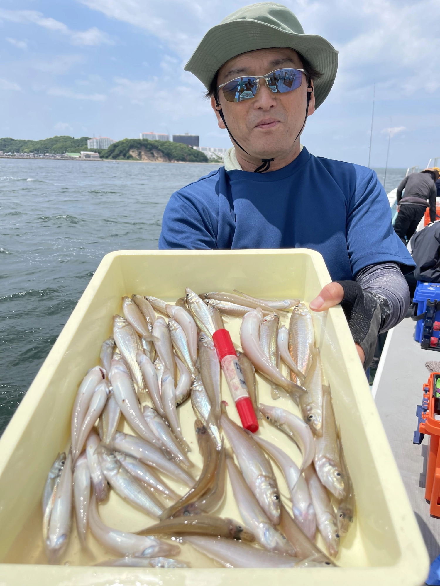 こちらの常連様もデカポチャギス混じりで60本近く 釣り上げましたよッ(ﾟ∀ﾟ)