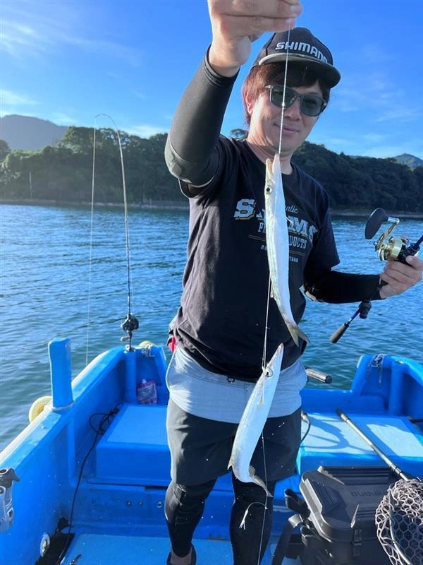 カマスも良きサイズです!!このカマスを専門に狙っても面白そうです！食味も最高なのでぜひ皆様も食べてみてください！