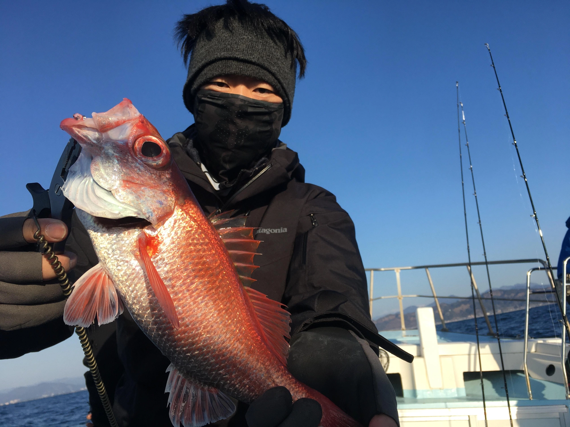 グラマラスなナイスな赤ムツも良く引き最高！！