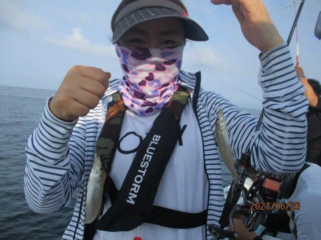 こちらのツリジョ様は今シーズン沢山の御乗船してくださってますッ(о´∀`о)