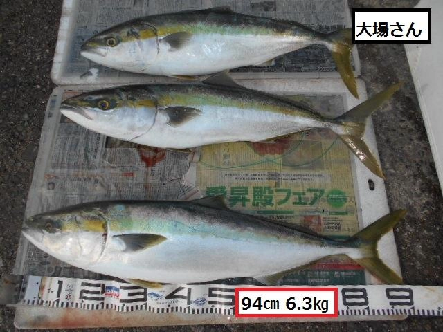沖上がり５分前でブリＧＥＴ！