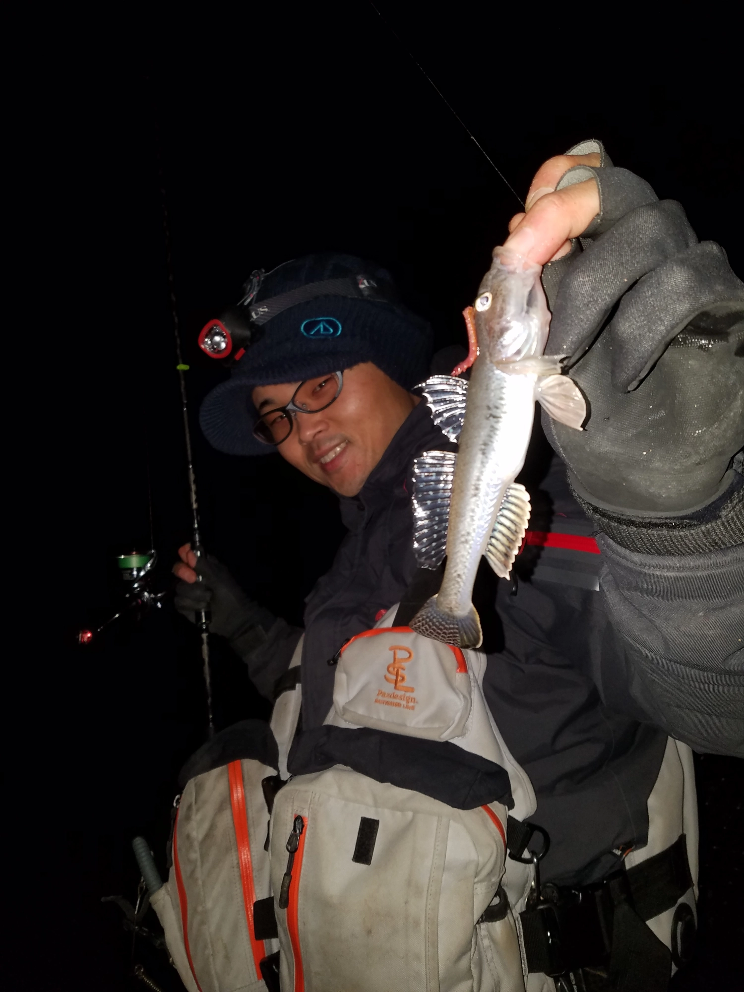 落ちハゼは引きも強烈！食味も抜群！
