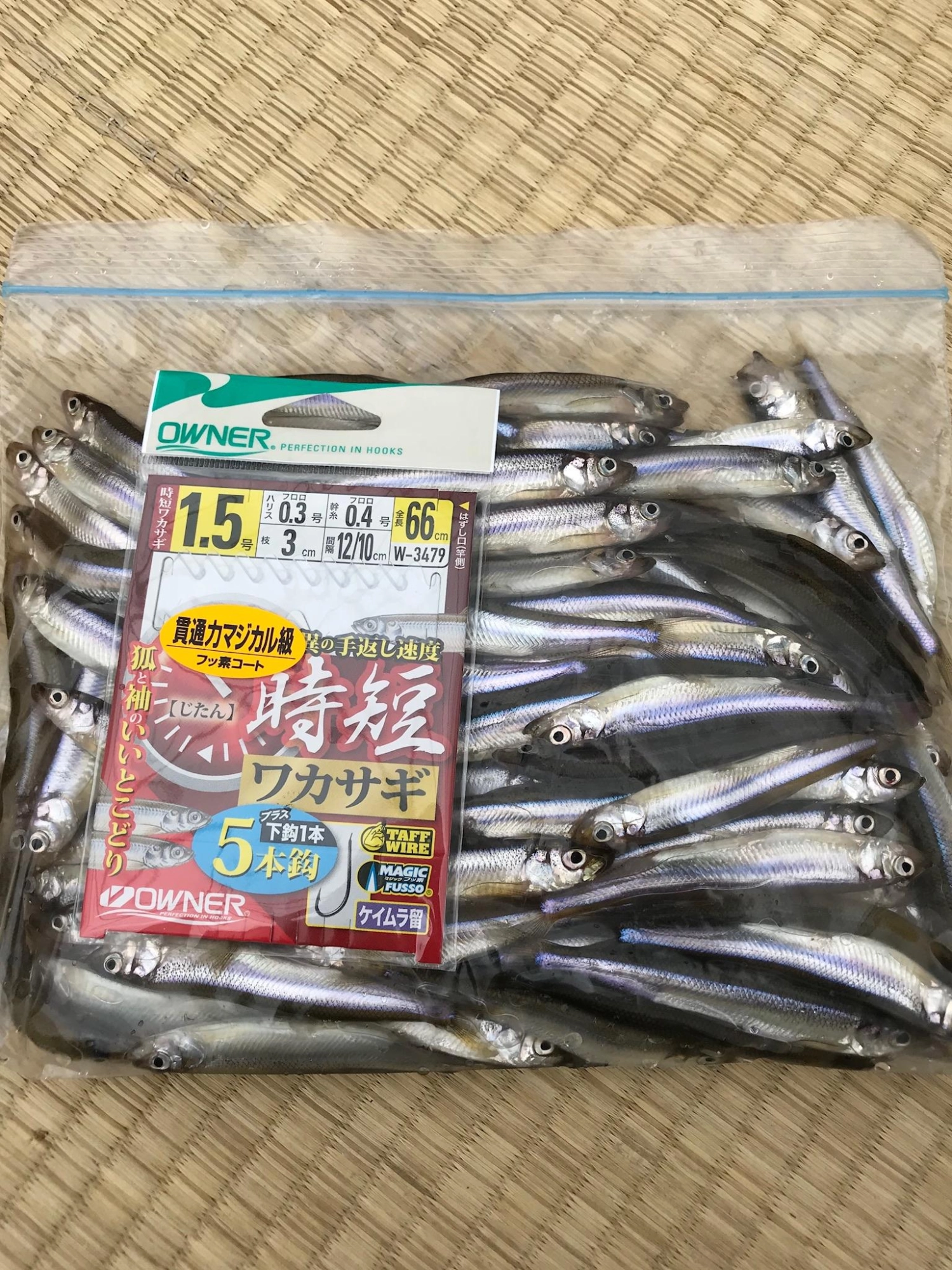 オーナーの時短ワカサギ仕掛けがスタッフおすすめ！