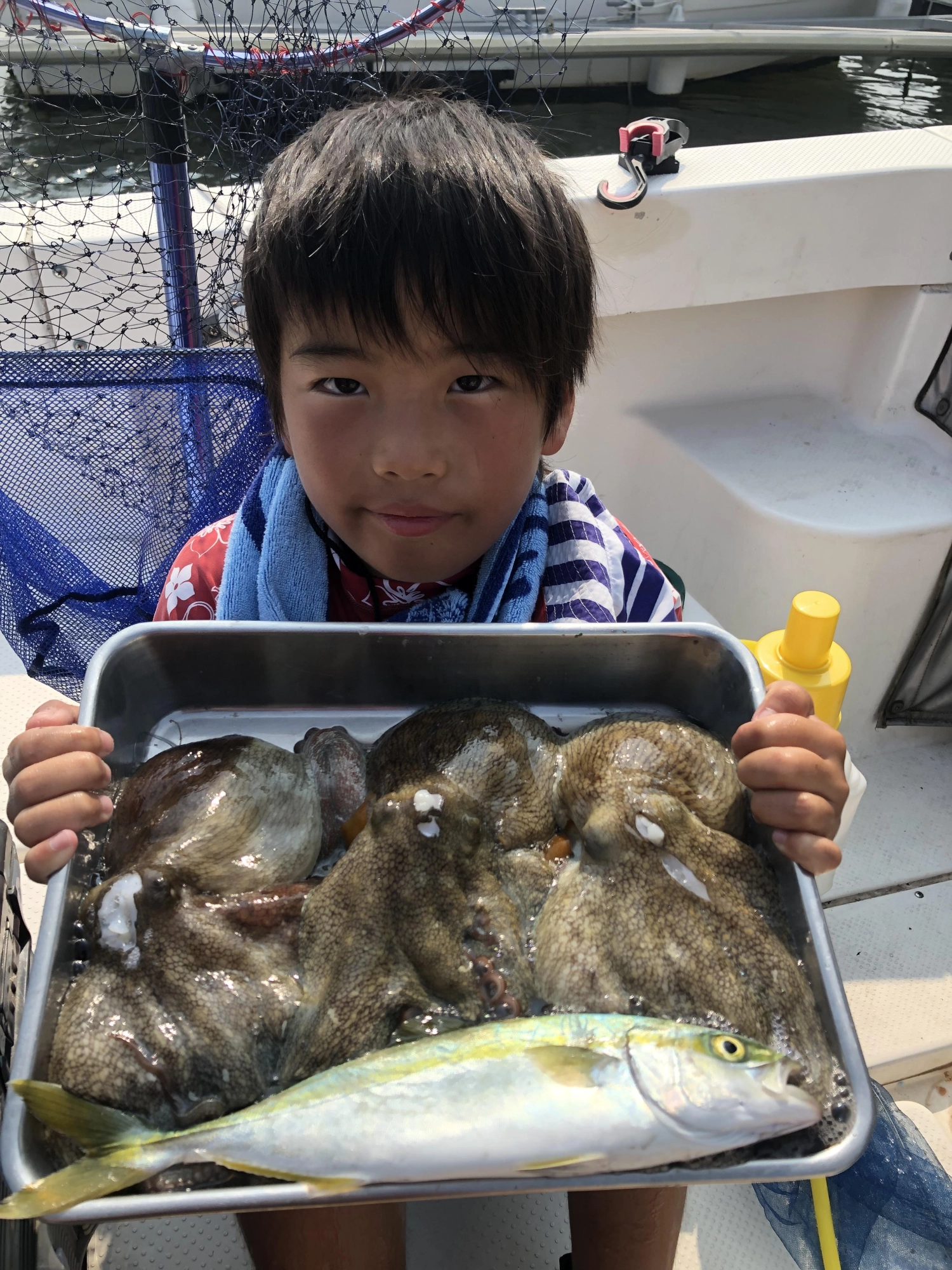 台風の翌日。数が釣れなかった。。。