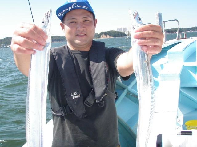 良型タチウオ大漁！
