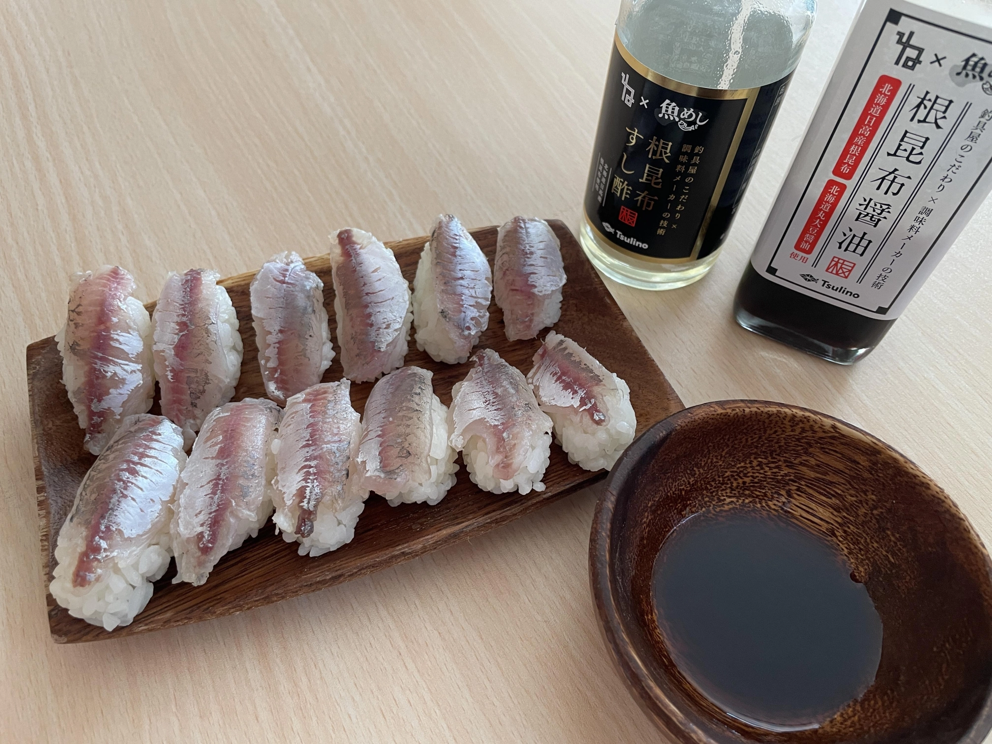ツリノの調味料シリーズは
クセが無く、魚に良く合う！
自分で釣って食べるのは
釣りの醍醐味ですよね♪