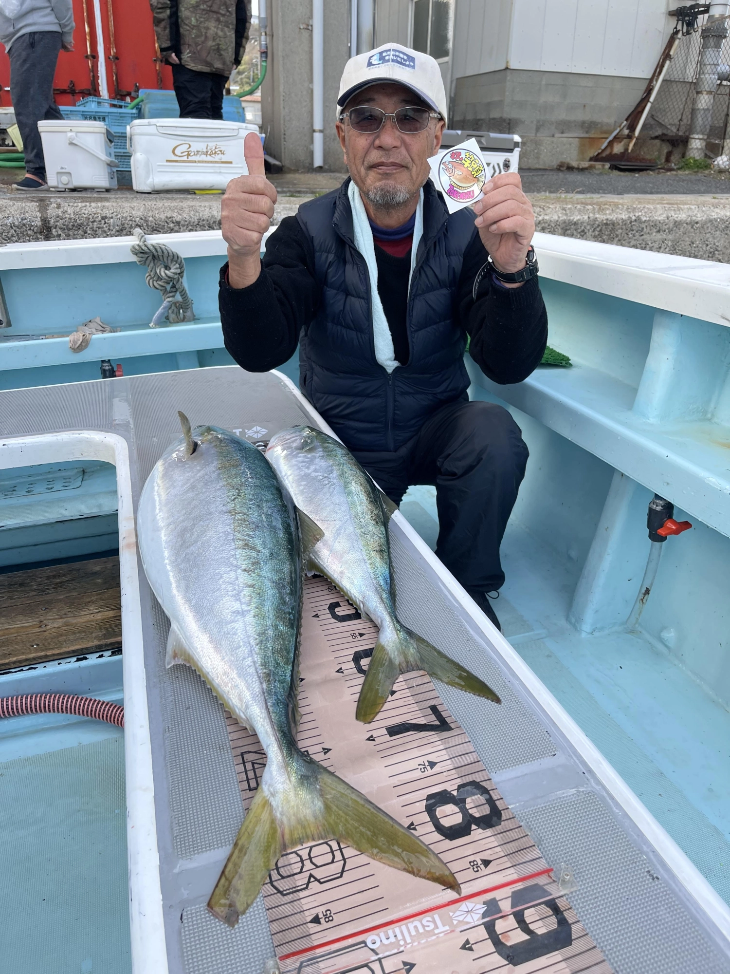 こちらの常連様はマルブリにワラサにと狩るッ(°▽°)