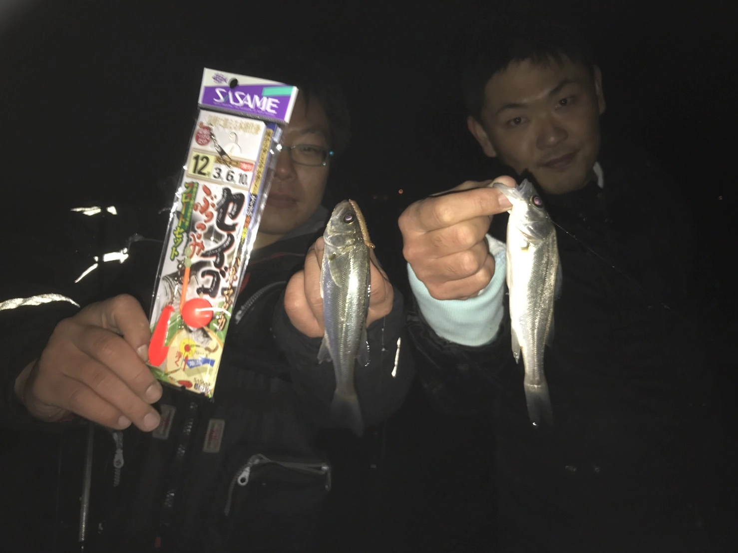 セイゴも釣れますよ～