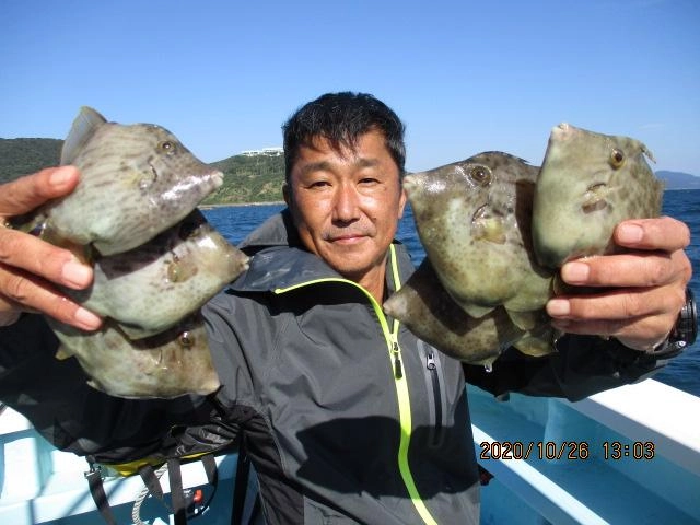 デラ旨過ぎる肝パンカワハギでニンマリッ(о´∀`о)晩御飯が楽しみでしかないですッ(°▽°)