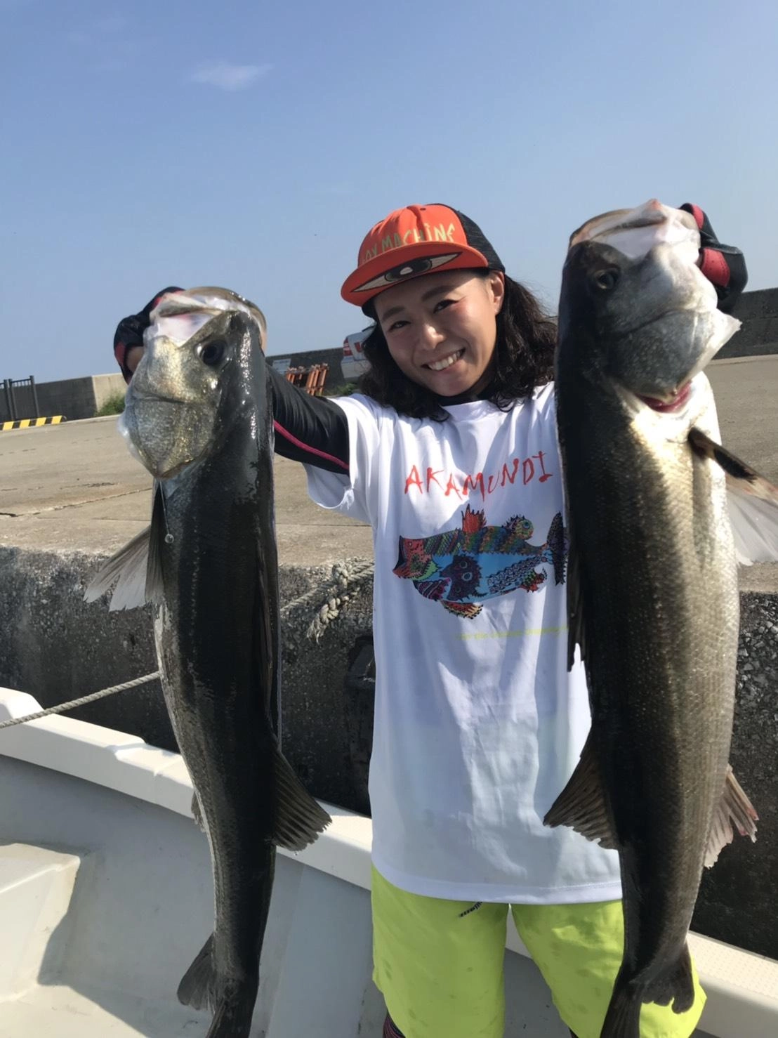 現在はルアーは9ｃｍなど小さめがオススメ。小さい方が投げやすい！