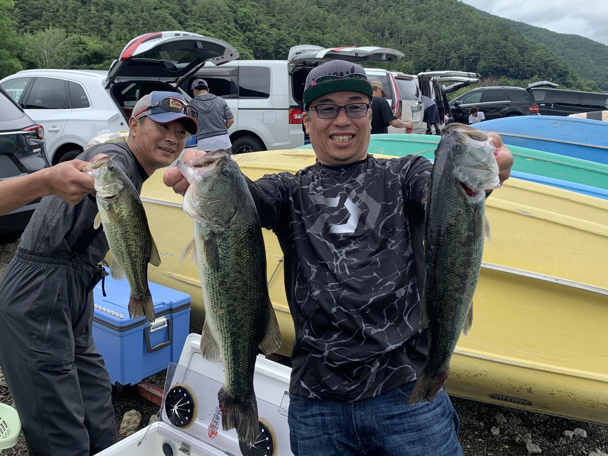 ラバージグ、他スモラバにての釣果です。