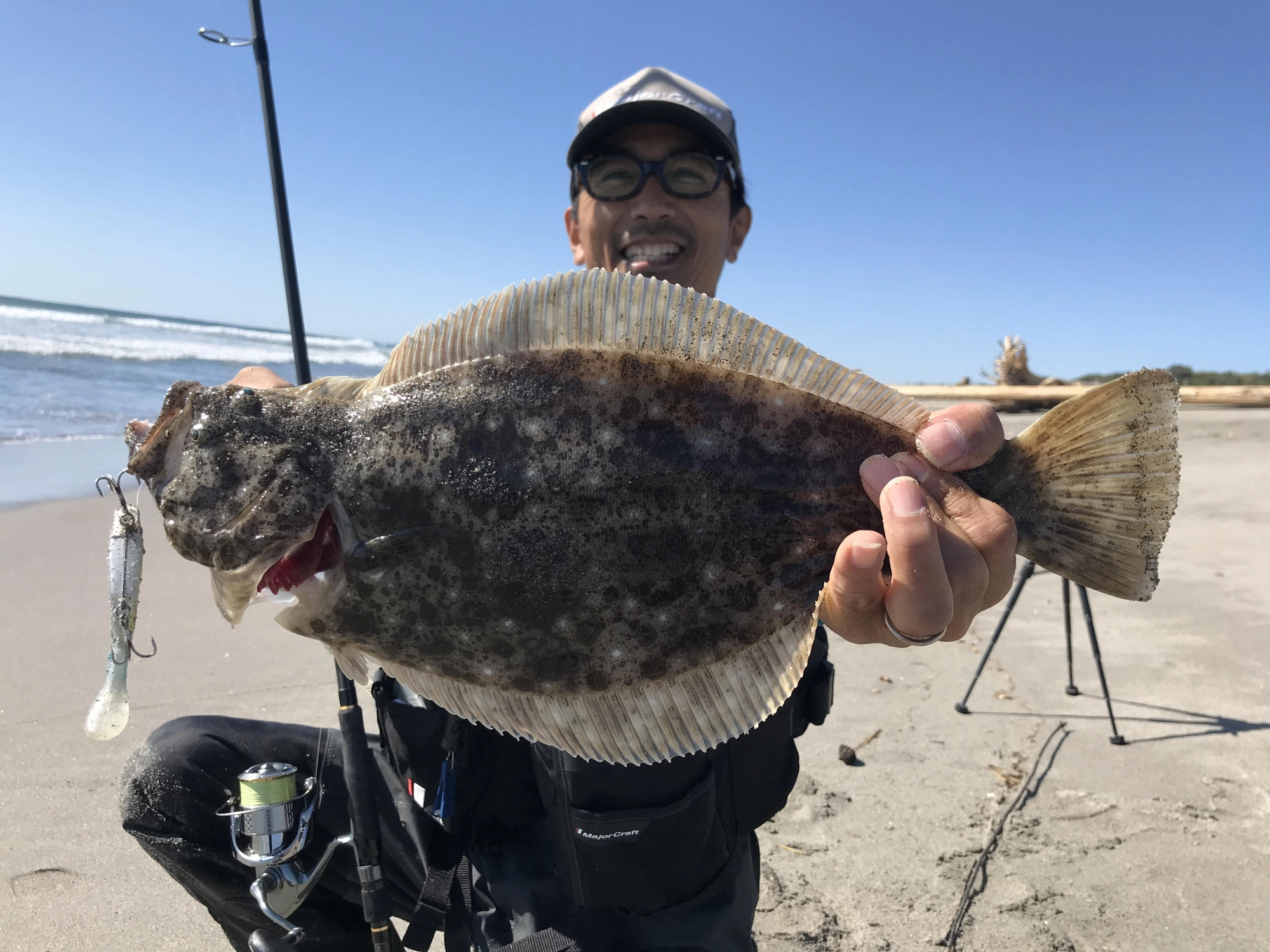 浜王21gでぽちゃパクで釣れました