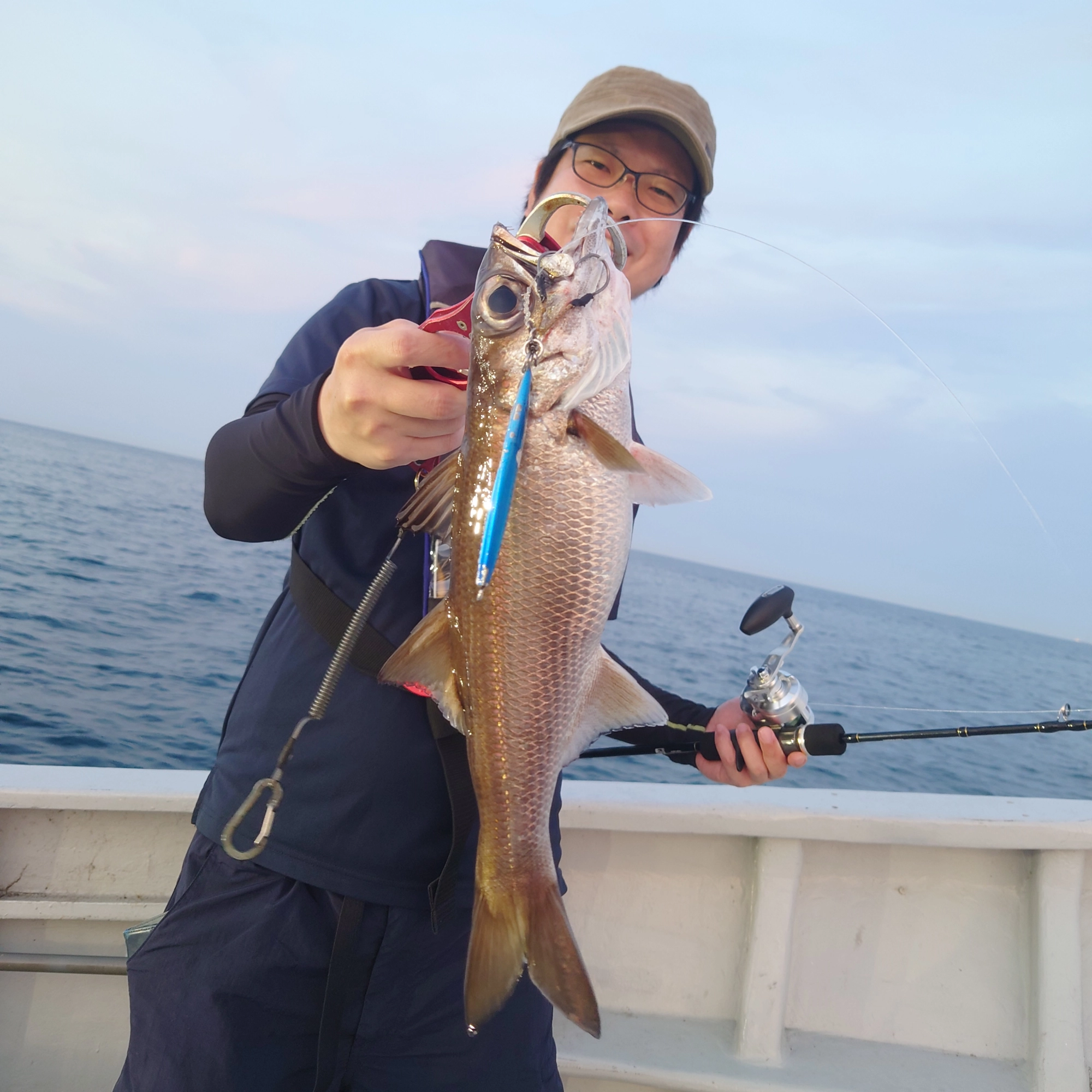 クロムツは最大で35cmの大物も釣れました！