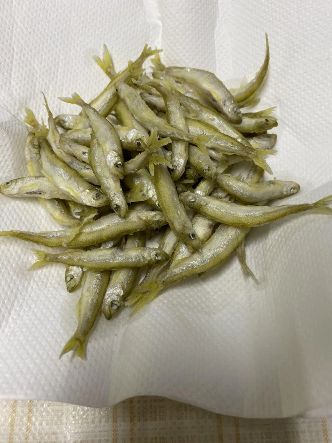ワカサギは食味も最高ですね！