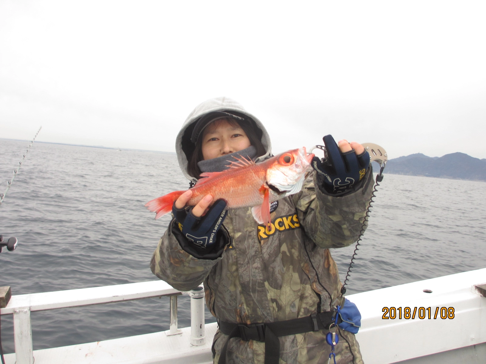 念願のアカムツ♪
