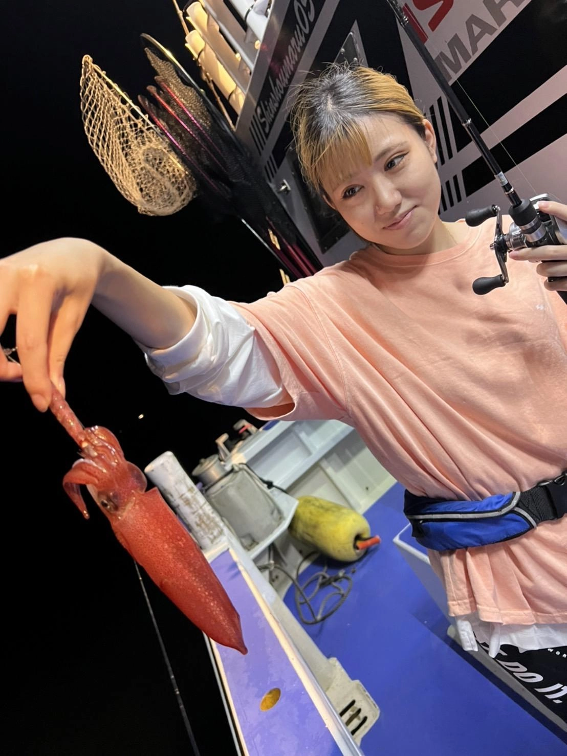 前半から後半まで釣れ続けました！