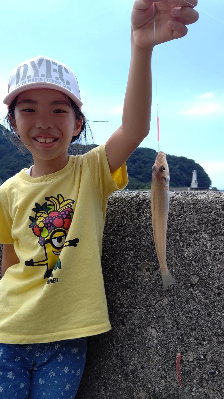 ちょい投げでキスが釣れました★