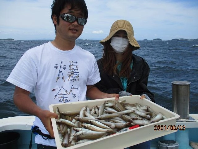 いつもの常連様はおふたりで『モロポチャギス』を沢山、釣り上げましたよッ(^-^)