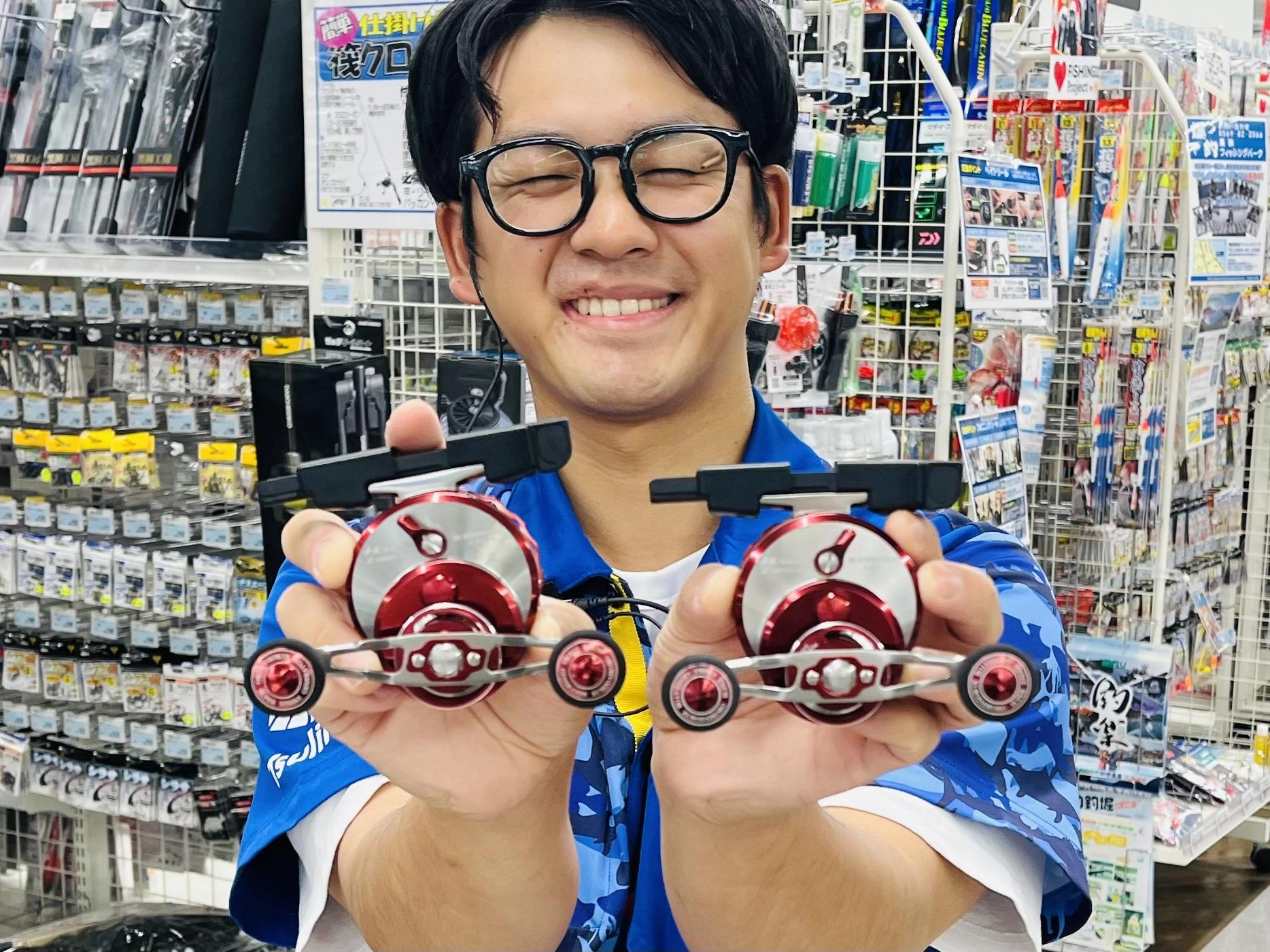 イシグロ中川かの里店では
筏リールのラインナップが増えました！
黒鯛工房やシマノの人気リール
ご用意しておりますよ！