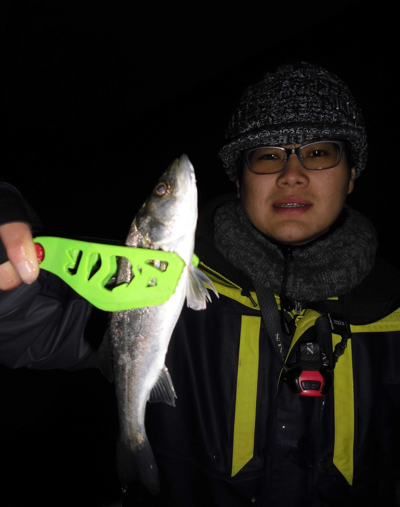 ワームでセイゴも釣れましたよ！