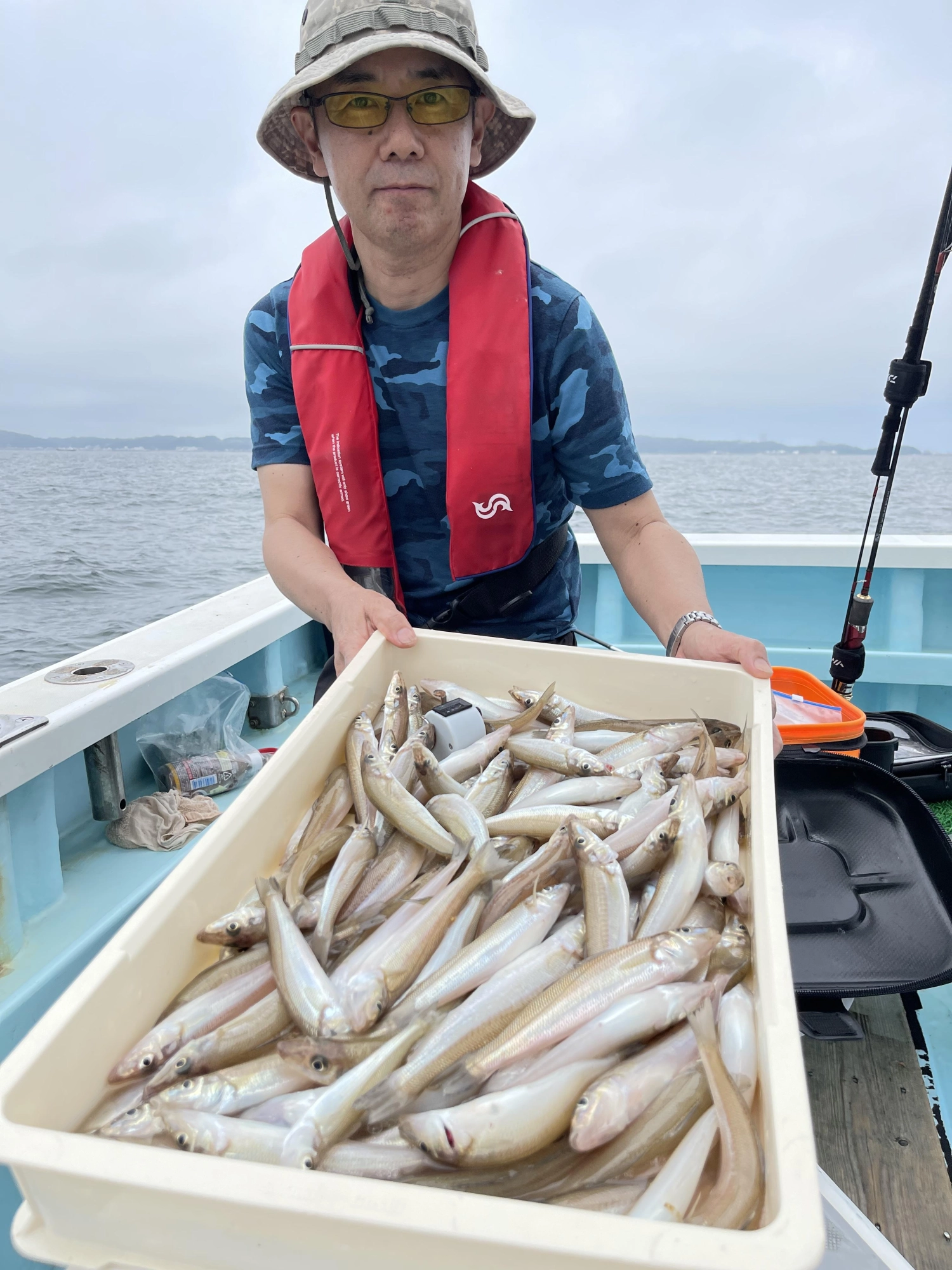 こちらの常連様もデカポチャギス主体で【束釣り】まで あと少し❾❼本狩りッ(・∀・)