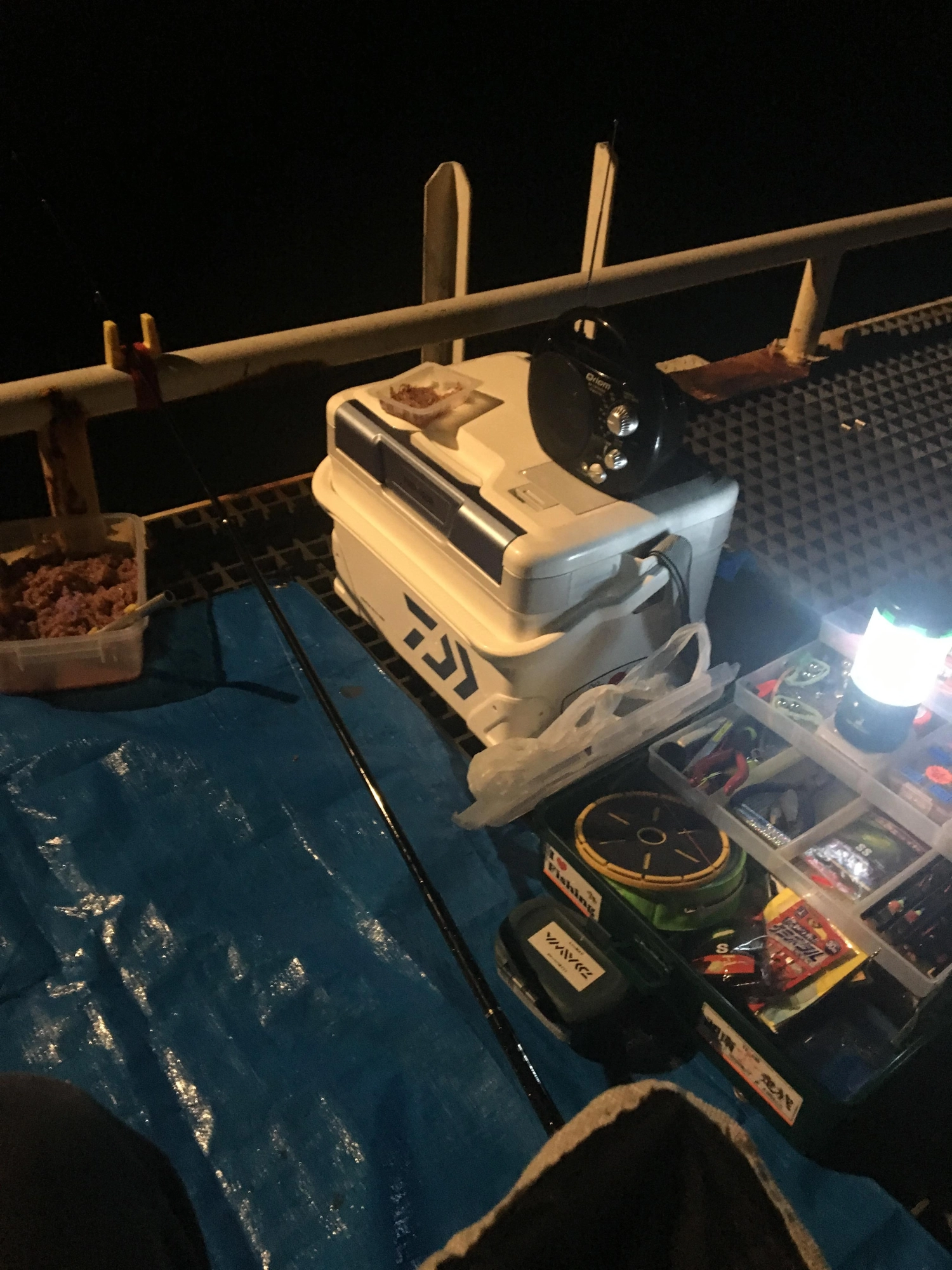 夜中は、極寒だから防寒対策を忘れずに