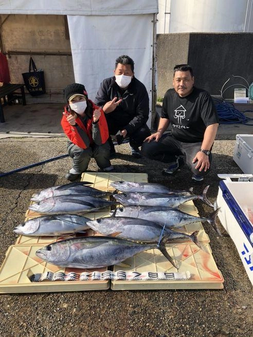 釣りガールも大健闘です！