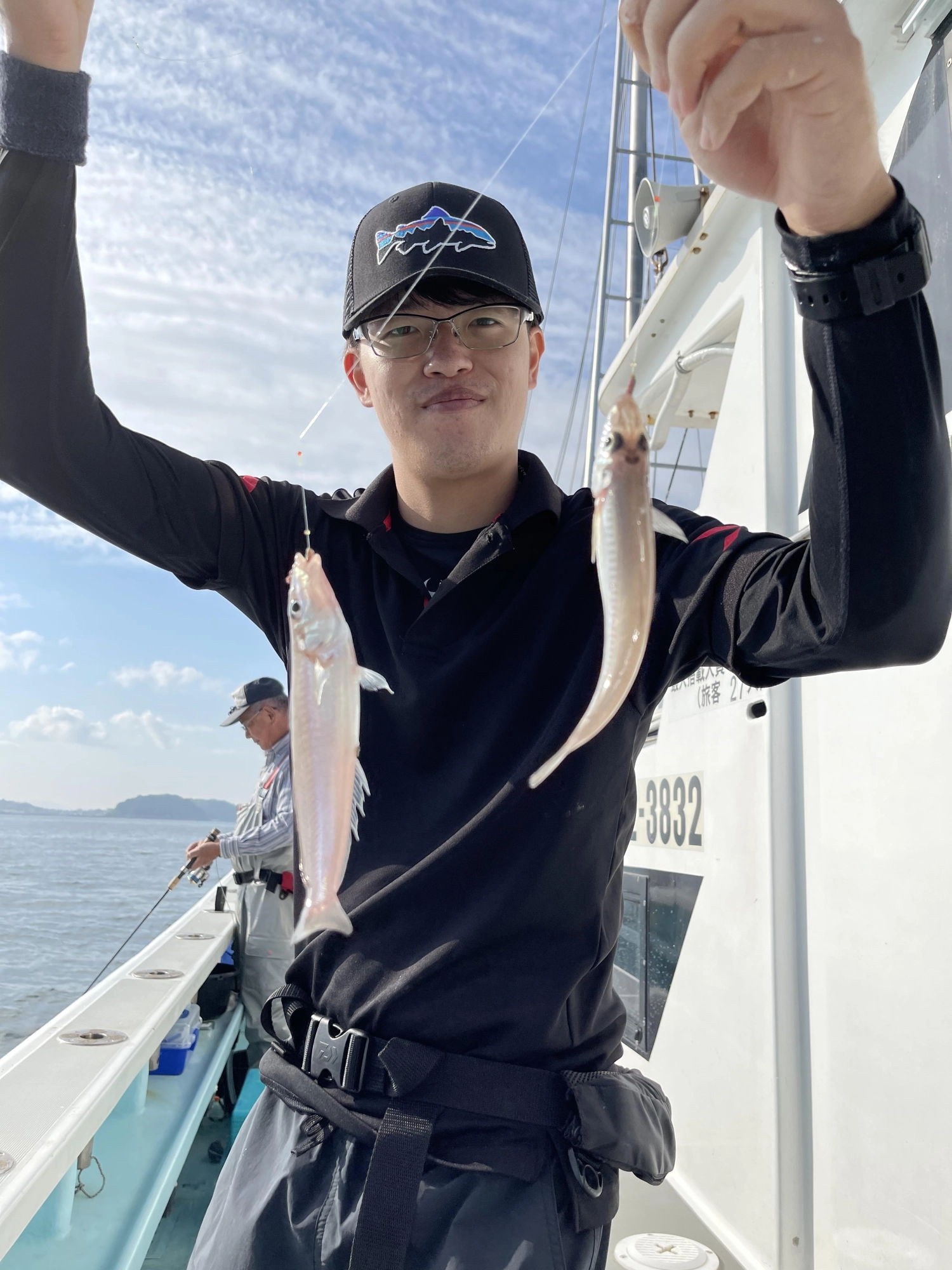 こちらの常連様はデカポチャギスをダブル掛けッ(・∀・)