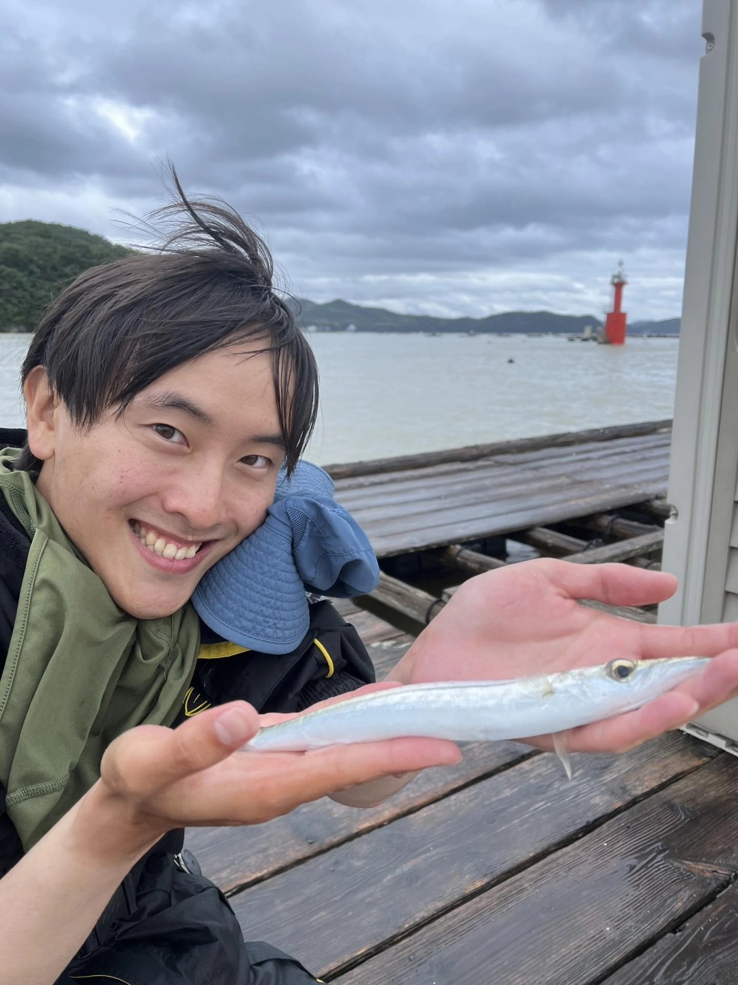 釣れてうれしいカマスも混ざりました！
