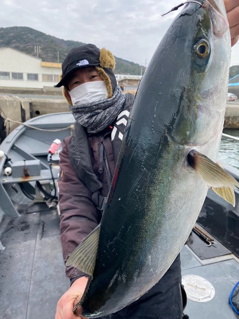 ブリはでかい！良く引きました！