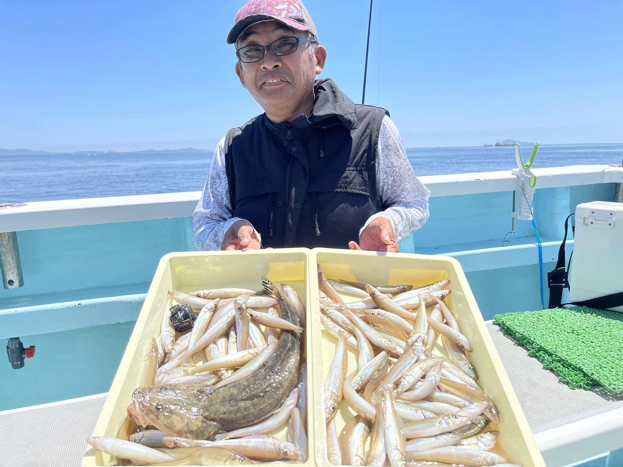こちらの常連様はデカマゴチも釣って【束釣り】達成ッ‼︎