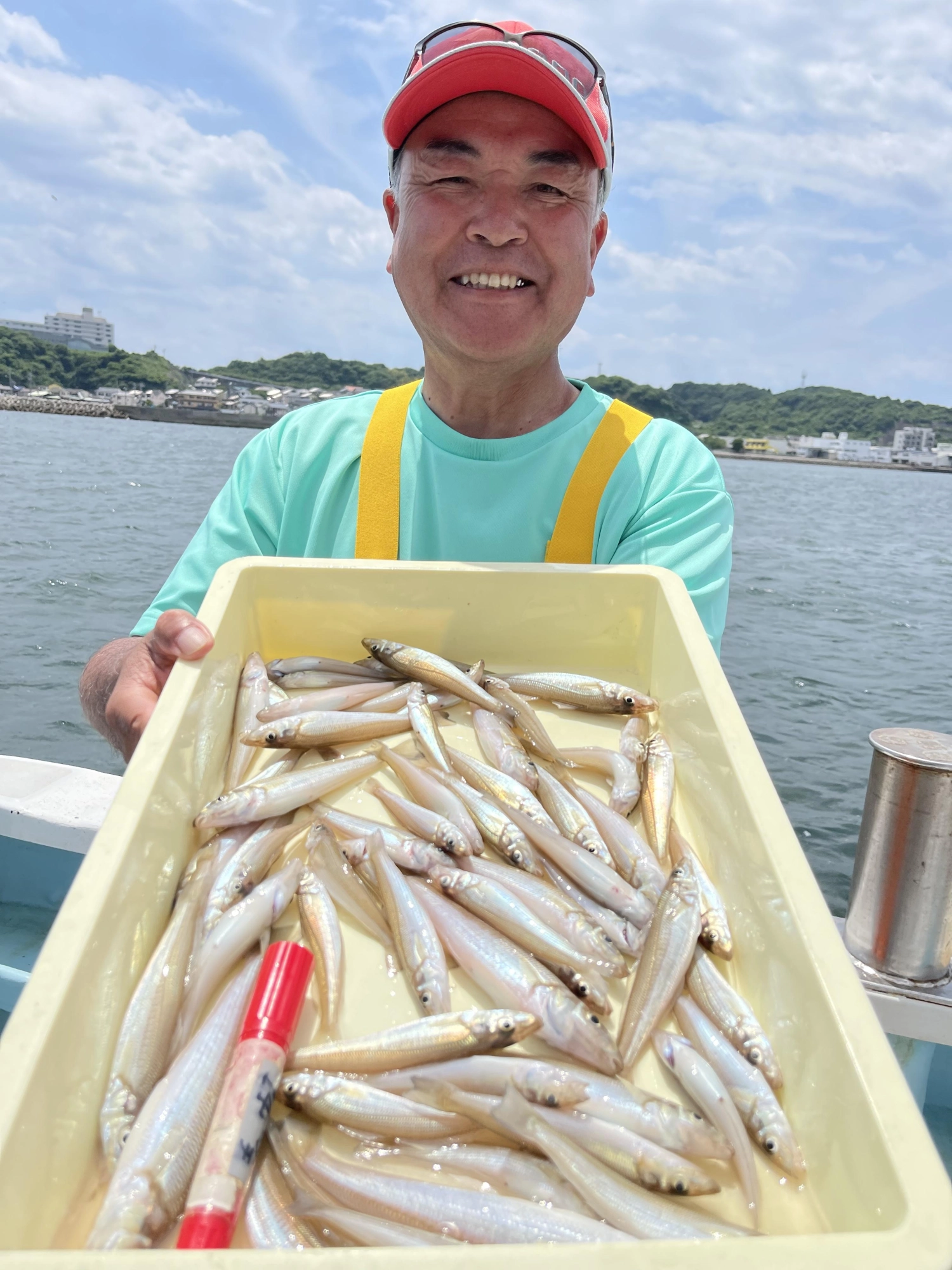 こちらの常連様もデカポチャギス混じりで60本も釣ったそうですッ(・∀・)