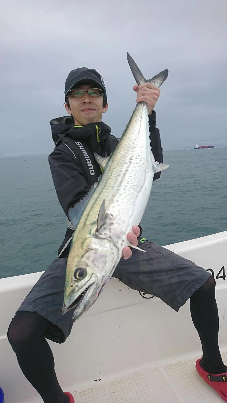 スタッフ根木　ミノーイングで90ｃｍ超えサワラＧＥＴ♪